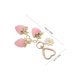 thumbnail image 2 of IDEANATEGRATE Llavero Rosa Con Colgante De Fresa Y Para Y Accesorio Casual, 2 of 8