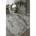 thumbnail image 2 of 3' x 5' Ivory Geometric Pattern Area Rug, 2 of 2