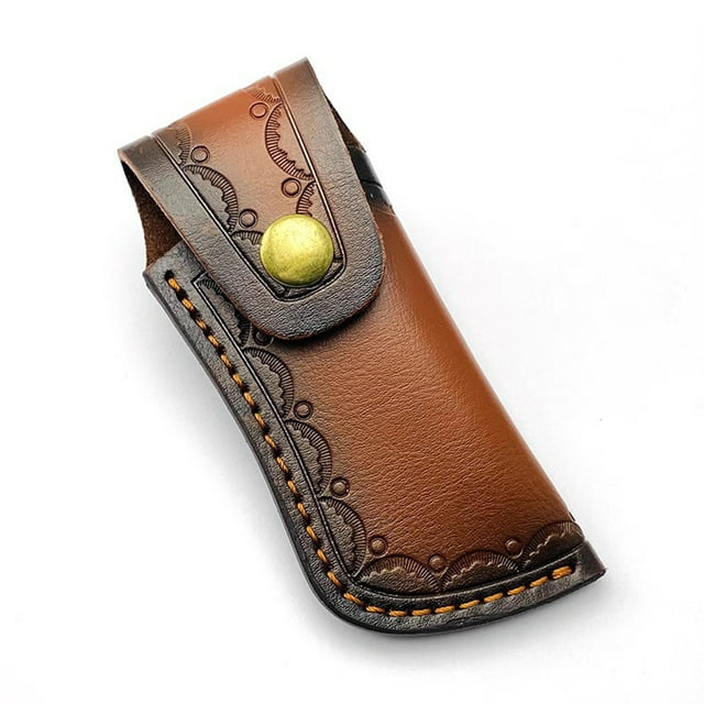 Baohd Ensemble Spécial Couteau en Cuir Cadeau pour Pères et Maris Rendant Plus Sûr à Transporter en Sortie. type+1