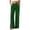 Green, variant on ClodeEU Women's Corduroy High Waist Wide Leg Pants,Casual Loose Trousers with Pockets ,Women's Plus L