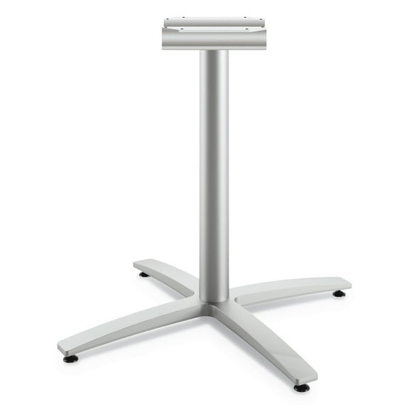 HON HBTTX30L.PR8 Between Seated-Height 32.68 in. x 29.57 in. X-Base for 42 in. Table Tops - Silver