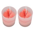 thumbnail image 5 of Juego de 2 velas de aromaterapia de soja, cera perfumada, regalo de cumpleaños para relajación, alivio del estrés, tipo B, fresa, 5 of 5