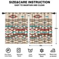 thumbnail image 2 of Blackout Kids Curtains,Boho Bohemia Geometric Line Art Childrens Insulated Curtains Set Of 2,Bedroom Essentials,Toddler Room Decor 42"x54"(106x137cm), 2 of 4