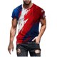 thumbnail image 1 of Camisetas de Manga Larga de los Hombres de Algodón Impresión Fallow Cuello Redondo Camiseta de Manga Corta, Unisex Casual Moda Superior, Mano Lavado Primavera Verano, 1 of 8