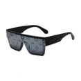 thumbnail image 2 of 1583 Anti-ultraviolet Sunglasses Fan Simple Glasses Large Frame Spot L Home Sunglasses-XinHan, 2 of 3