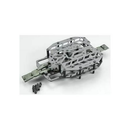 - Integy RC Toy Model Hop-ups T3484 Carbon Fiber Chassis Conversion Set for 1/16 Traxxas Slash VXL