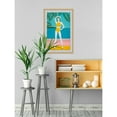 thumbnail image 6 of Marmont Hill Yellow Bikini Framed Wall Art, 6 of 6