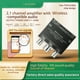 thumbnail image 2 of 50W * 2 + 100W Bluetooth-compatible 5.1 Placa de amplificador de potencia AUX Audio AMP Hugtrwg Nuevos Originales, 2 of 9