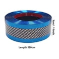 thumbnail image 1 of Vwrxbz Car Sticker Carbon Fiber Rubber DIY Door Sill Protector Guard Strip for Scratch Protection, 1 of 9