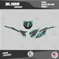 thumbnail image 3 of Kalair GFX Graphics Kit for Kayo K2 230 (All Years) Blaze Series, 3 of 5