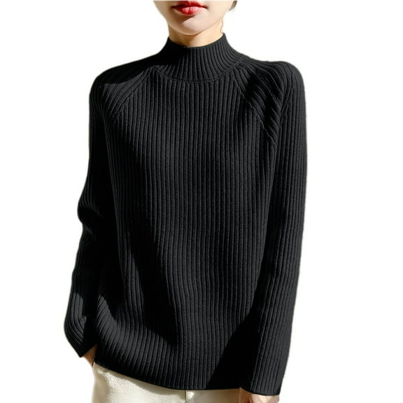 EDFBUYKRS Female Sweaters Plus Size Sweaters for Women Color Block Striped Pullover Long Sleeve Crew Neck Warm Cozy Tops Fall Sweater Xxl