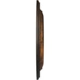 thumbnail image 4 of Ekena Millwork 18"OD x 1 1/2"P Niobe Ceiling Medallion (Fits Canopies up to 8 5/8"), Hand-Painted Rust, 4 of 5