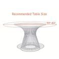 thumbnail image 2 of Costway 10 Pcs Nappe Ronde 120 Pouces Polyester pour Maison Mariage Restaurant Fête, 2 of 9