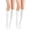 15# White 2PCS, variant on Knee High Socks for Women Soft Breathable Tube Socks Athletic Long High Stockings White
