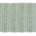 thumbnail image 4 of VCNY Home Savannah Fringe Sage Stripe Cotton Blend Bath Rug Runner, 24 x 60, 4 of 5