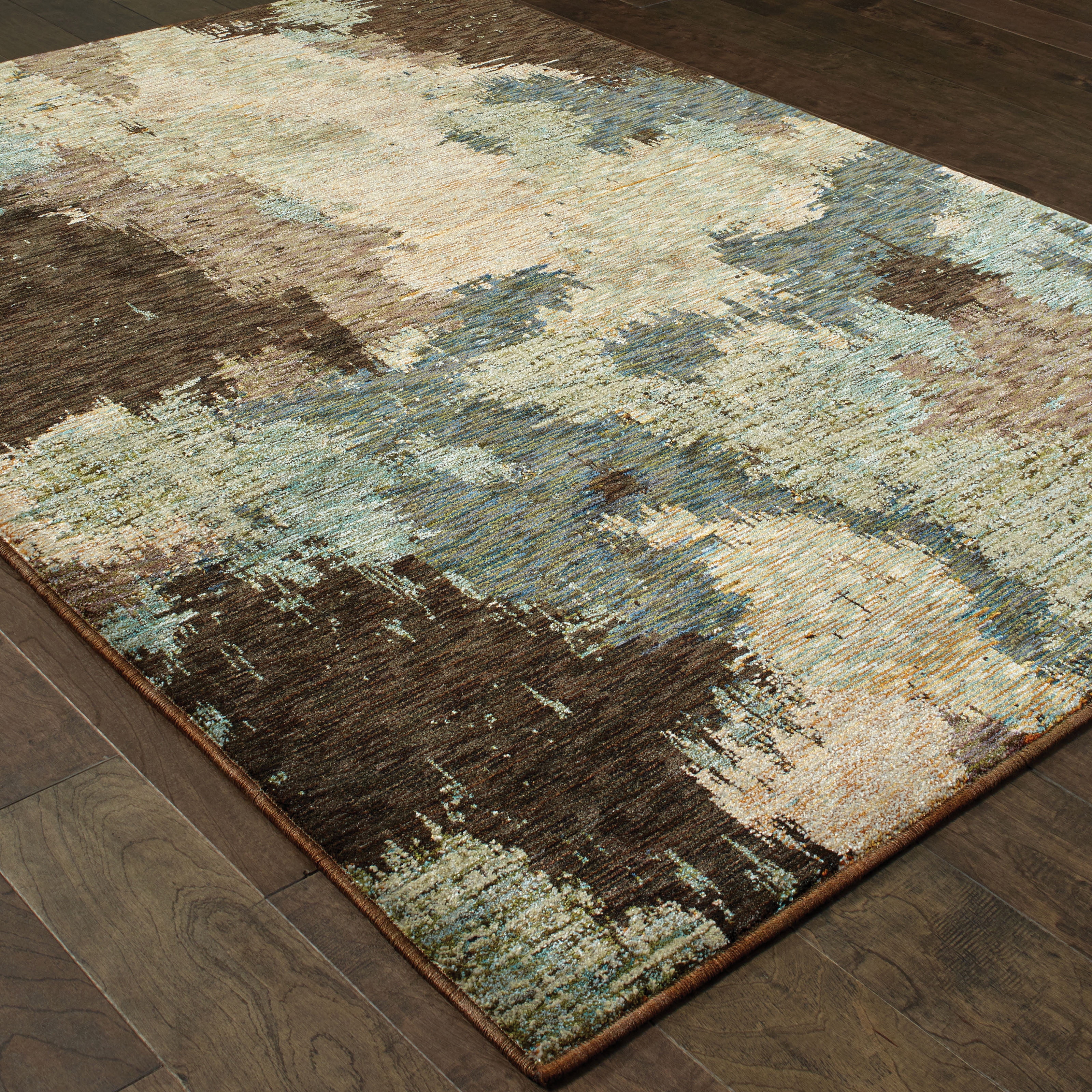 Avalon Home Everman Abstract Woven Area Rug, 1.9' x 3.28'
