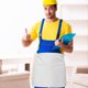 thumbnail image 4 of unbranded Delantal De Cintura Impermeable Con Bolsillo Amplio Para Uso En Cocina, 4 of 8