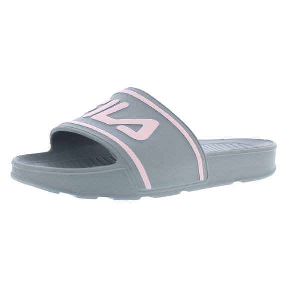 Fila Sleek Slide ST GS Girls Shoes Size 3, Color: Gray