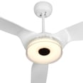 thumbnail image 5 of Icebreaker 56" 3 Blades White LED Indoor Wifi Ceiling Fan with Remote for Smart Home, 5 of 8