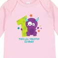 thumbnail image 4 of Inktastic Monster 1st Birthday Boys or Girls Long Sleeve Baby Bodysuit, 4 of 5