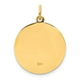 thumbnail image 5 of Auriga Fine Jewelry 14K Yellow Gold Saint Matthew Medal Pendant for Women (L - 27mm, W - 19mm), 5 of 6