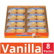 Bimbo Mantecadas Mini Vanilla Muffins, Artificially Flavored, 8 Twin Packs Per Box, 17.76 Ounces