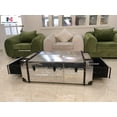 thumbnail image 3 of Richard's Trunk Coffee Table Aluminum Aviator Furniture (45 Inches), 3 of 6