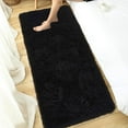 thumbnail image 6 of Noahas Soft Fluffy Area Rug for Living Room Bedroom Shaggy Accent Carpets for Kids Girls Rooms,2'x 6',Black, 6 of 8