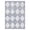 Gray, variant on Geetinfly 10 x 13 ft Polyester Green Rectangular Living Room Bedroom Dining Room Modern Geometric Diamond Print Machine Washable Area Rug