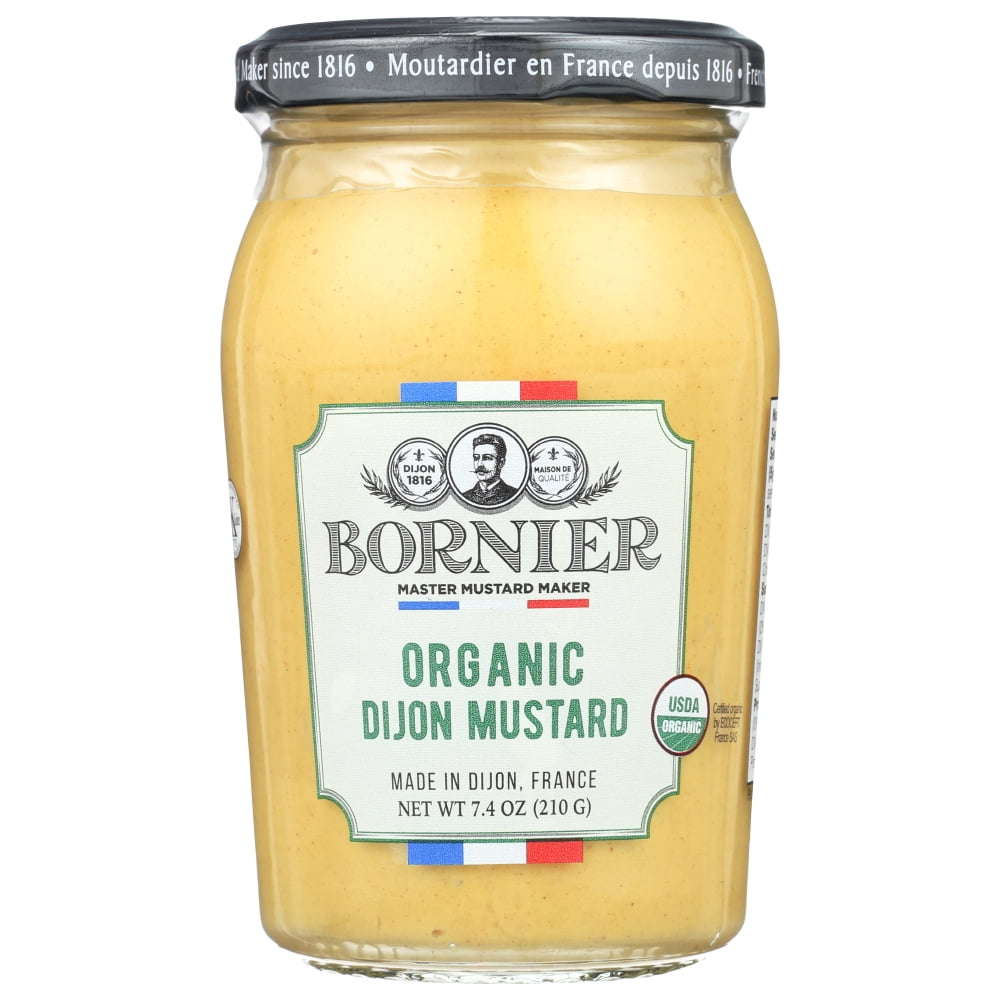 Bornier Organic Dijon Mustard, 7.4 oz