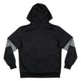 thumbnail image 2 of CULTURA Men's Light Weight Active Full Zipper Hooded Sport Sweater For Gym Workout and Running, Athletic Hoodie, Black/Charcoal, 2 of 6
