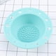 thumbnail image 2 of FELTECHELECTR 1 limpiador de brochas de silicona para maquillaje, soporte para brochas de maquillaje, almohadilla limpiadora (verde menta), 2 of 6