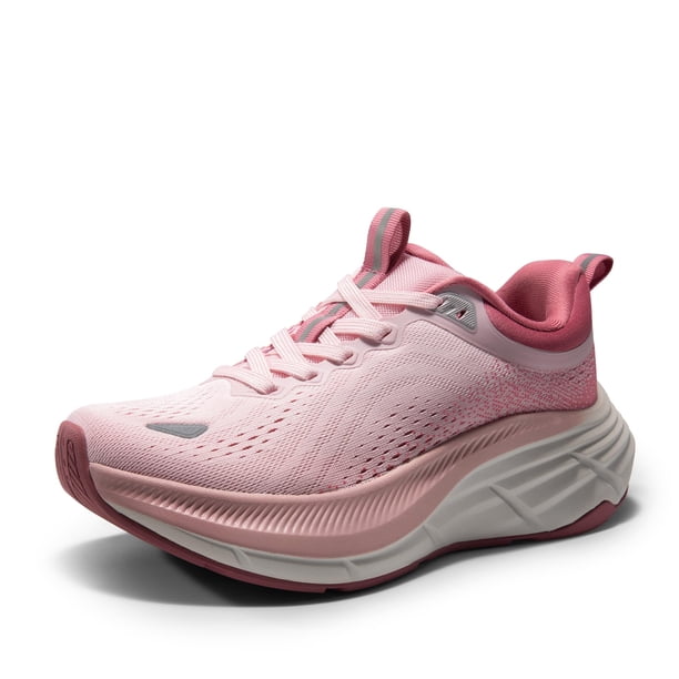 Zapatillas para Caminar Mujer NORTIV 8 Amortiguación Transpirable Rosa Talla 6.5
