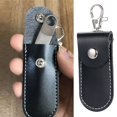 thumbnail image 2 of Washranp Flash Drive Storage Cover with Keyring Button,Faux Leather Case USB Protective Pouch, 2 of 5
