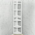 thumbnail image 3 of Regency Flip Flop 67" High Corner Folding Bookcase- White, 3 of 8