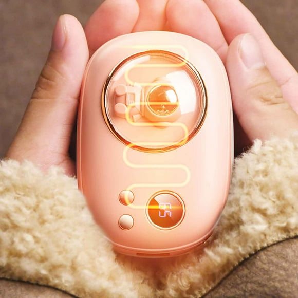 EGNMCR USB Astronaut Night Light Astronaut Warm Hands Charging 2-in-1 Warm Baby Charging Warm Hands Heating hand warmer