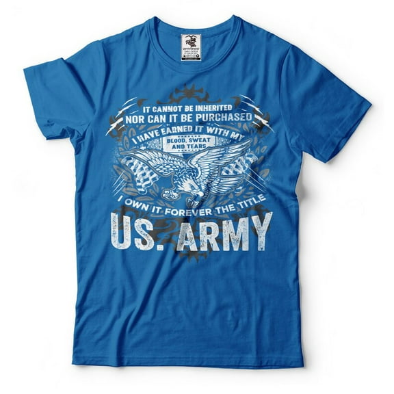 US Army Veteran's Day T-Shirt, Memorial Day Shirt, Patriotic American Soldiers Tee