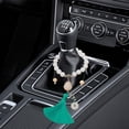 thumbnail image 6 of BLESIYA Car Interior Mirror Charm Pendant Gift Lotus Car Pendant for Door, 6 of 8