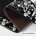 thumbnail image 4 of Kitchen Rugs Skull Kitchen Mats for Floor, Anti Fatigue Mats for Kitchen Floor Mat Cushioned, Dancing Lovers Kitchen Mat 2 Piece, Black and White Mats Non Skid Waterproof, 4 of 5