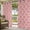 Pink, variant on 2 Panels Outdoor Curtains for Patio Waterproof 54"x108" Beige Moroccan Weatherproof Privacy Outsides Curtains, Morocco Geometric Quatrefoil Lattice Grommet Thermal Drapes for Cabana Porch Pergola