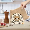 thumbnail image 6 of Teddy Bears Flowers Bees Napkin Holder for Table Clear Napkin Stand Paper Holder Acrylic Organizer Dispenser Napkins for Dinner Kitchen Restaurant Room, 6 of 8