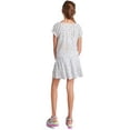 thumbnail image 2 of Justice Girls Cinched Puff Sleeve Blouse & Skirt Outfit Set, Sizes XS-XXL, 2 of 7
