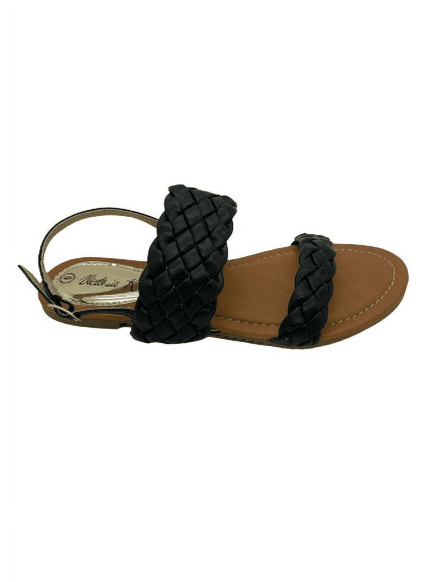 Women Fashion Victoria K Double Braided Sandals, Everyday Sandals, Vacation/Summer Sandals,5 colors size 6-10