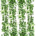 thumbnail image 1 of Paquete de 24 Guirnaldas de Hiedra Artificial, Guirnalda de Hiedra Falsa de 168 Pies para Oficina, Cocina, Jardín, Decoración de Pared de Fiesta 24 Piezas de Hiedra Artificial, 1 of 7