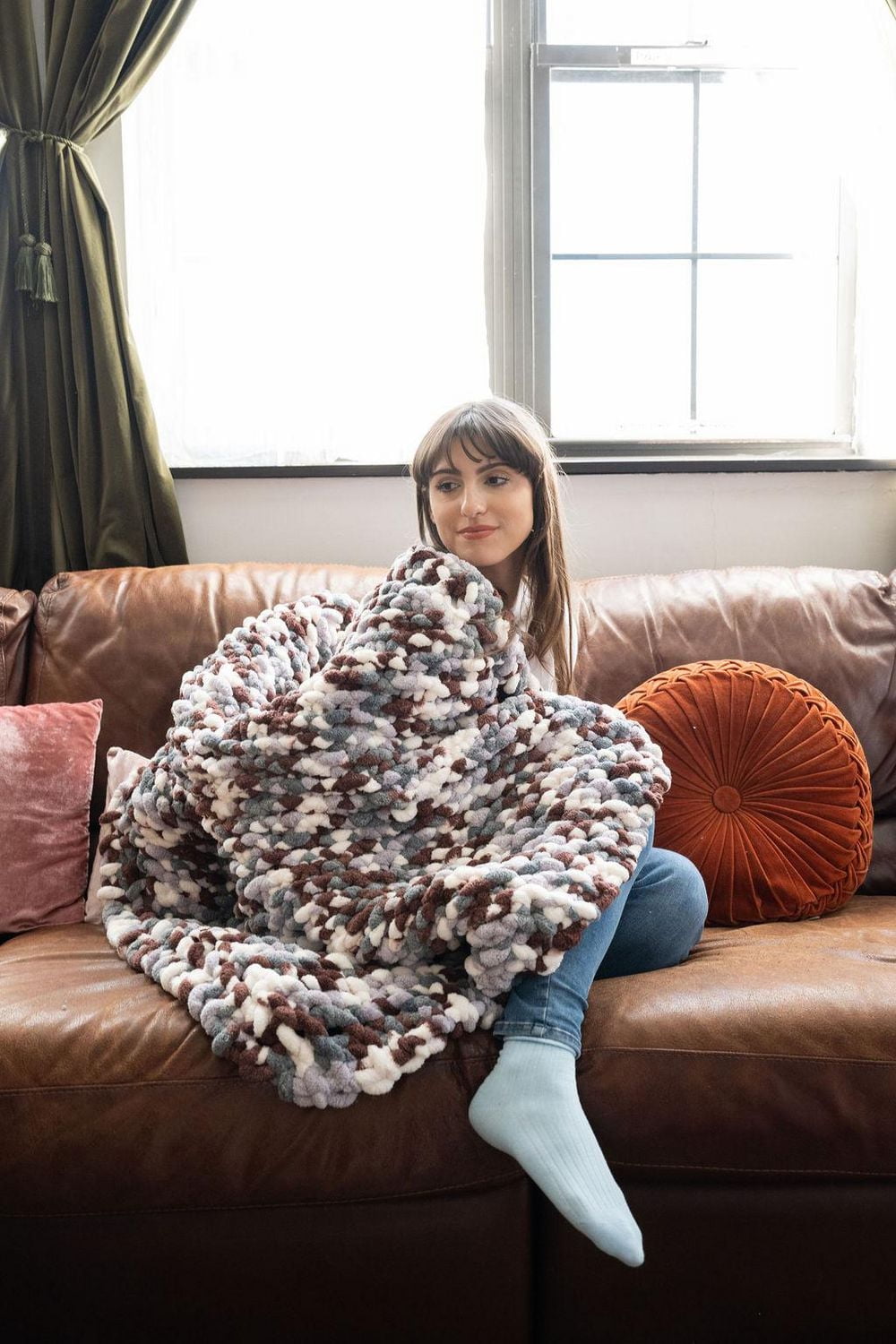 Fil Lion Cover Story Thick & Quick #Jumbo Fil de Polyester 300g/36m 1 Pelote