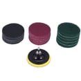 thumbnail image 1 of 16Pcs Tile Scrubber Scouring Pad Kit with 4 Inch Disc Pad Holder, 1 of 5