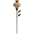 thumbnail image 2 of Vintage Ceramic Hummingbird Feeder Garden Stake, Flower Nectar, 2 of 4