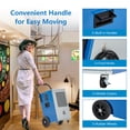 thumbnail image 2 of 140 Pints Commercial Professional Dehumidifier for Large Room or Basements, Industrial Large Dehumidifier with Drain Hose, for Large Basement, Garage and Warehouse, 2 of 6