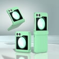 thumbnail image 2 of for Samsung Galaxy Z Flip 5 Case, [Hinge Protection] [Anti-Fingerprint Matte Finish] Slim Fit Full-Body Shockproof Hard PC Protective Phone Case for Samsung Galaxy Z Flip 5 5G, Green, 2 of 6
