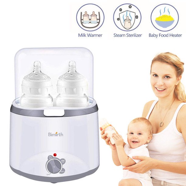 TOPCHANCES 110V Baby Bottle Warmer Steam Bottle Sterilizer Food